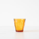 Short Amber Picardie Glass Tumbler glass tumbler Inter Continental Mercantile