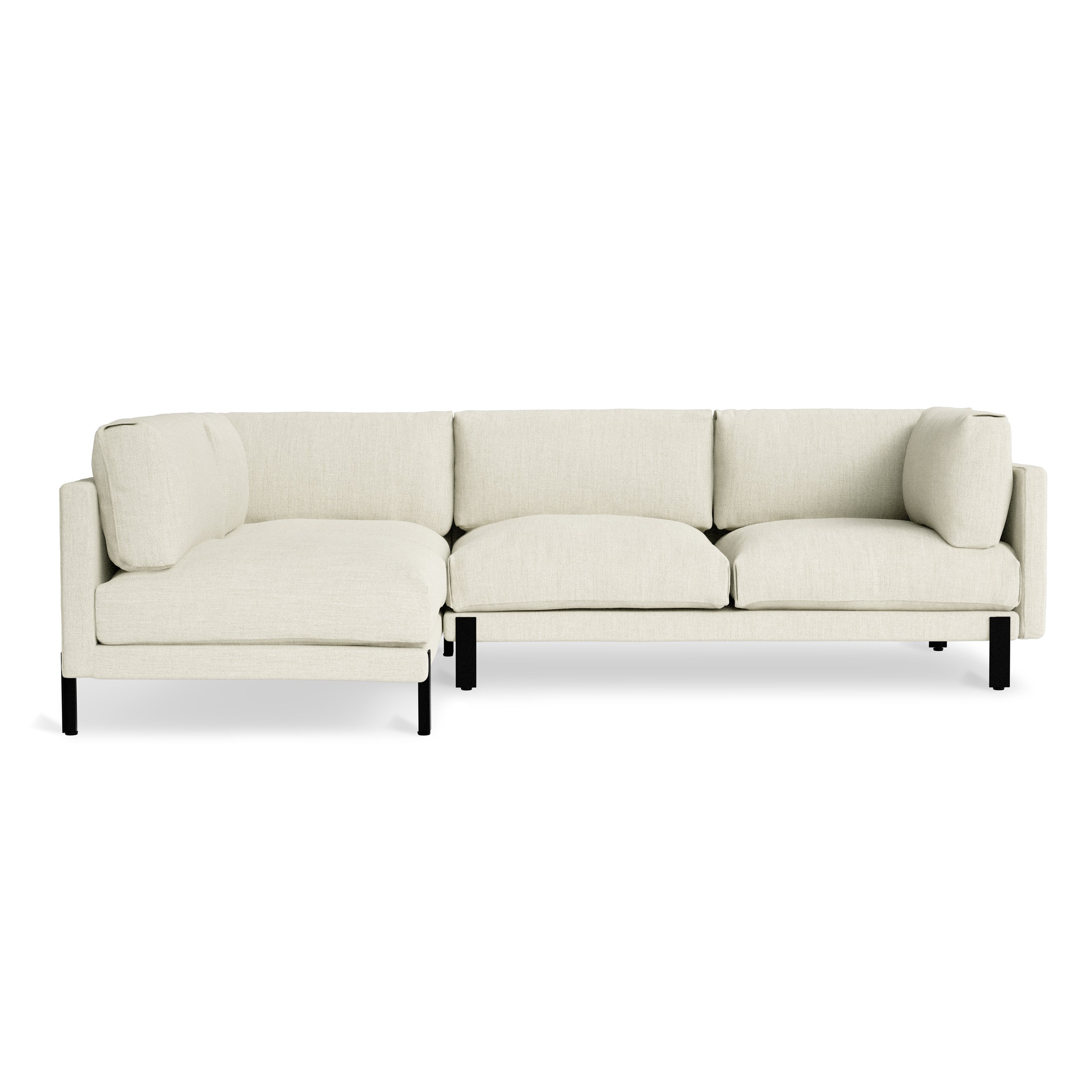 Gus* Modern Silverlake Left Arm FURNITURE - sofa Gus Sutton Canvas