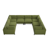 Gus* Modern Silverlake U-Shaped Sectional FURNITURE - sectionals Gus Bastille Clover
