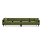 Gus* Modern Silverlake 144" Sofa FURNITURE - sofa Gus Bastille Clover