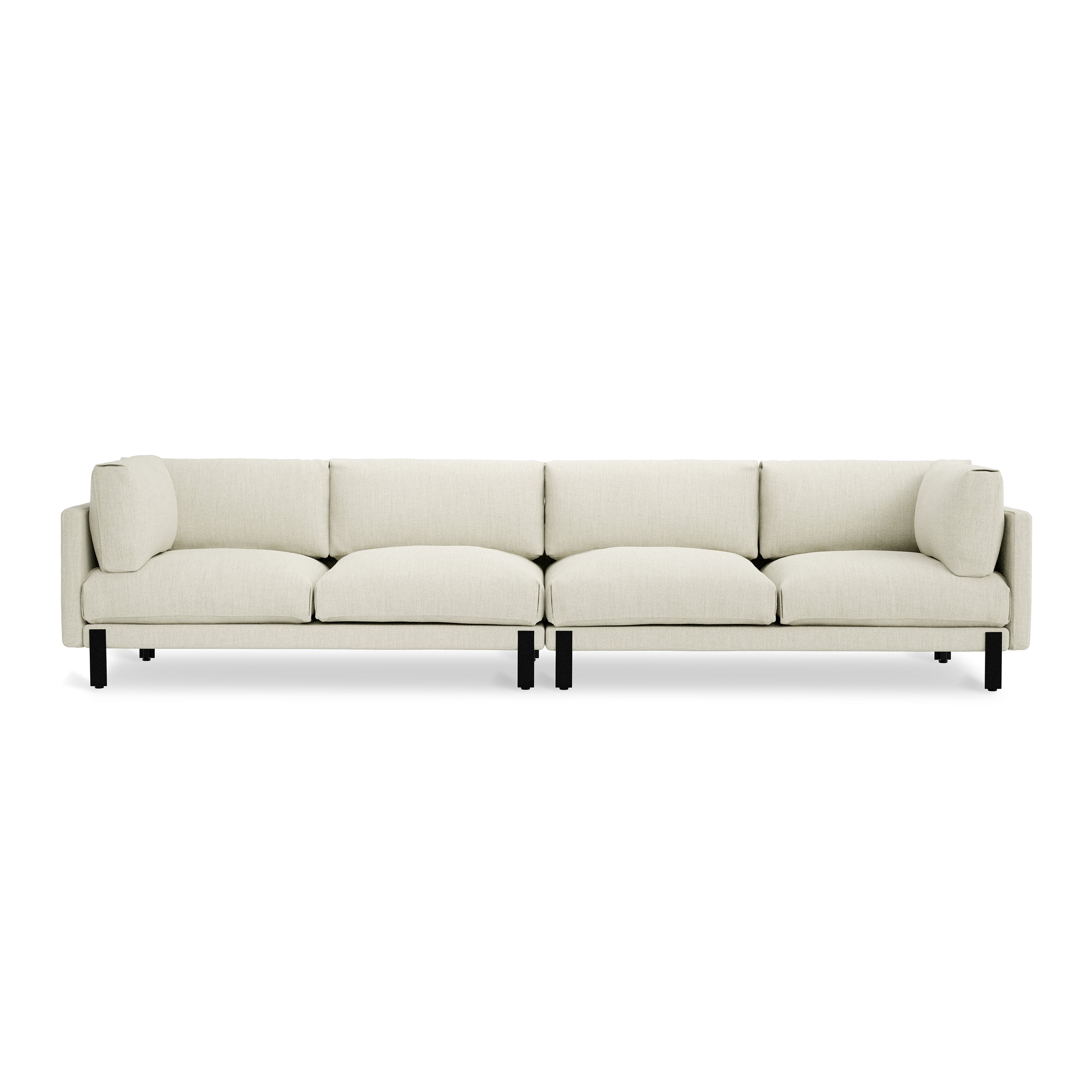 Gus* Modern Silverlake 144" Sofa FURNITURE - sofa Gus Sutton Canvas
