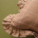 Callie Ruffle Pillow Cover 2 - PILLOWS - Linen - warm Rug & Weave Pillows