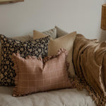 Callie Ruffle Pillow Cover 2 - PILLOWS - Linen - warm Rug & Weave Pillows