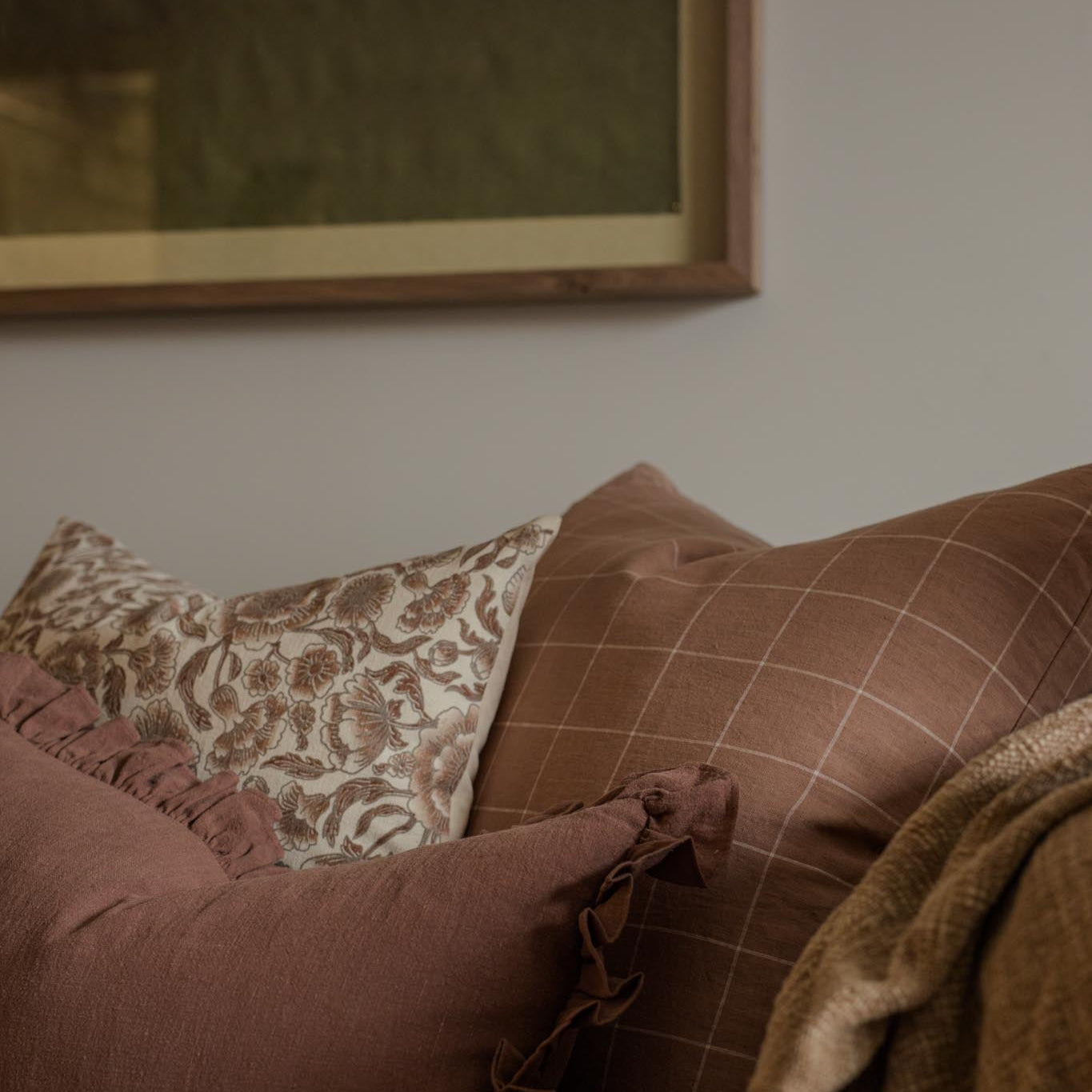 Callie Pillow Cover 1 - PILLOWS - Linen - neutral Rug & Weave Pillows