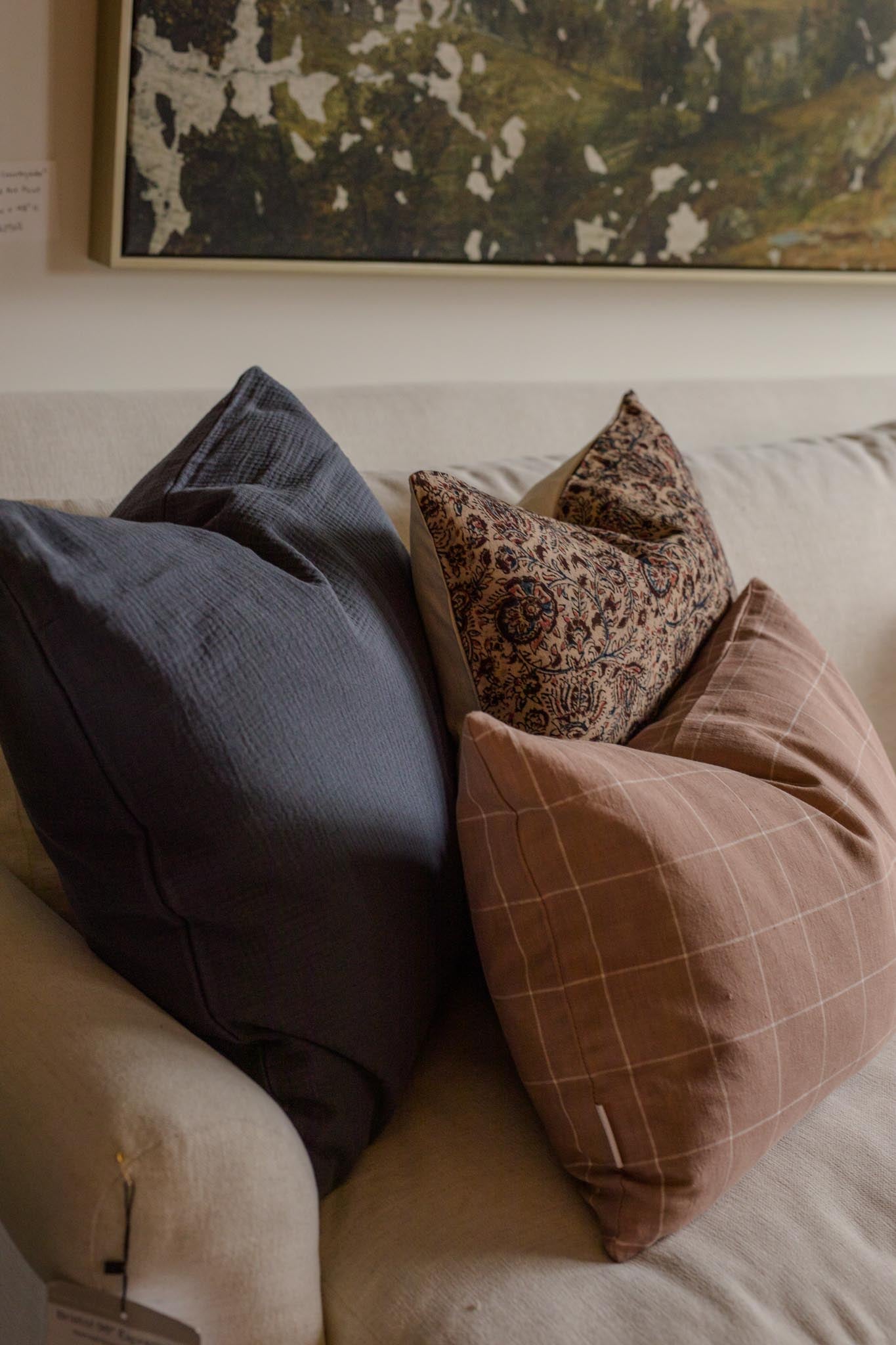 Callie Pillow Cover 1 - PILLOWS - Linen - neutral Rug & Weave Pillows