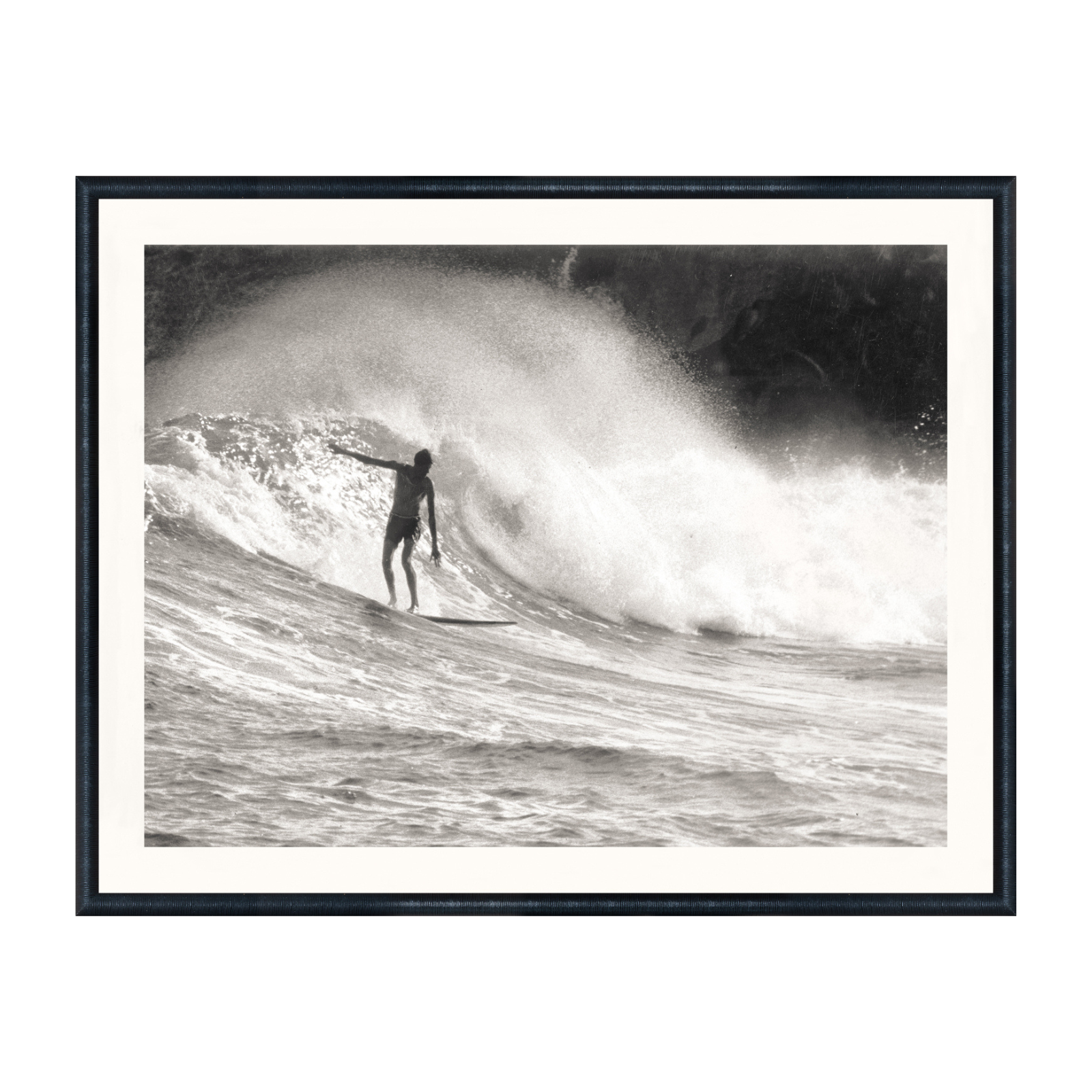 "Nostalgia Surfing" Framed Art Print, Medium