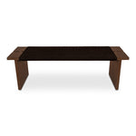 Merrill Outdoor Bench Dark Brown FURNITURE - benches Moe's Furniture