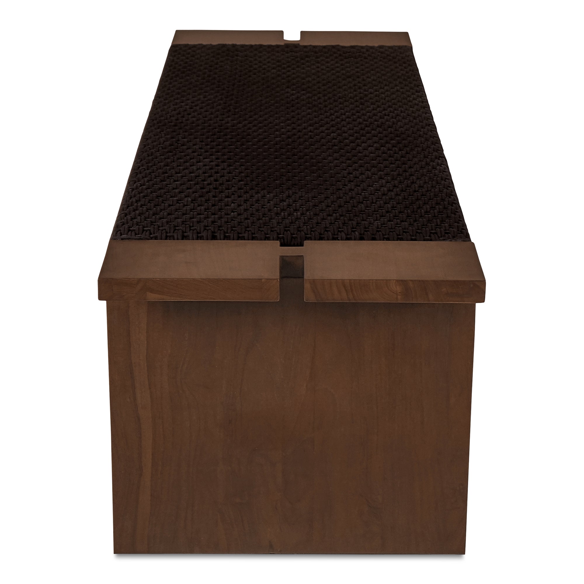 Merrill Outdoor Bench Dark Brown FURNITURE - benches Moe's Furniture