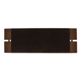 Merrill Outdoor Bench Dark Brown FURNITURE - benches Moe's Furniture