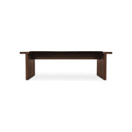 Merrill Outdoor Bench Dark Brown FURNITURE - benches Moe's Furniture