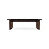 Merrill Outdoor Bench Dark Brown FURNITURE - benches Moe's Furniture