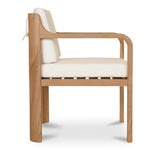 Nestor Outdoor Dining Chair White Furniture - outdoor dining table Moe's Furniture