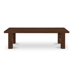 Emilea Outdoor Dining Bench Brown FURNITURE - dining tables Moe's Furniture