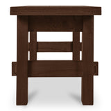 Emilea Outdoor Dining Bench Brown FURNITURE - dining tables Moe's Furniture