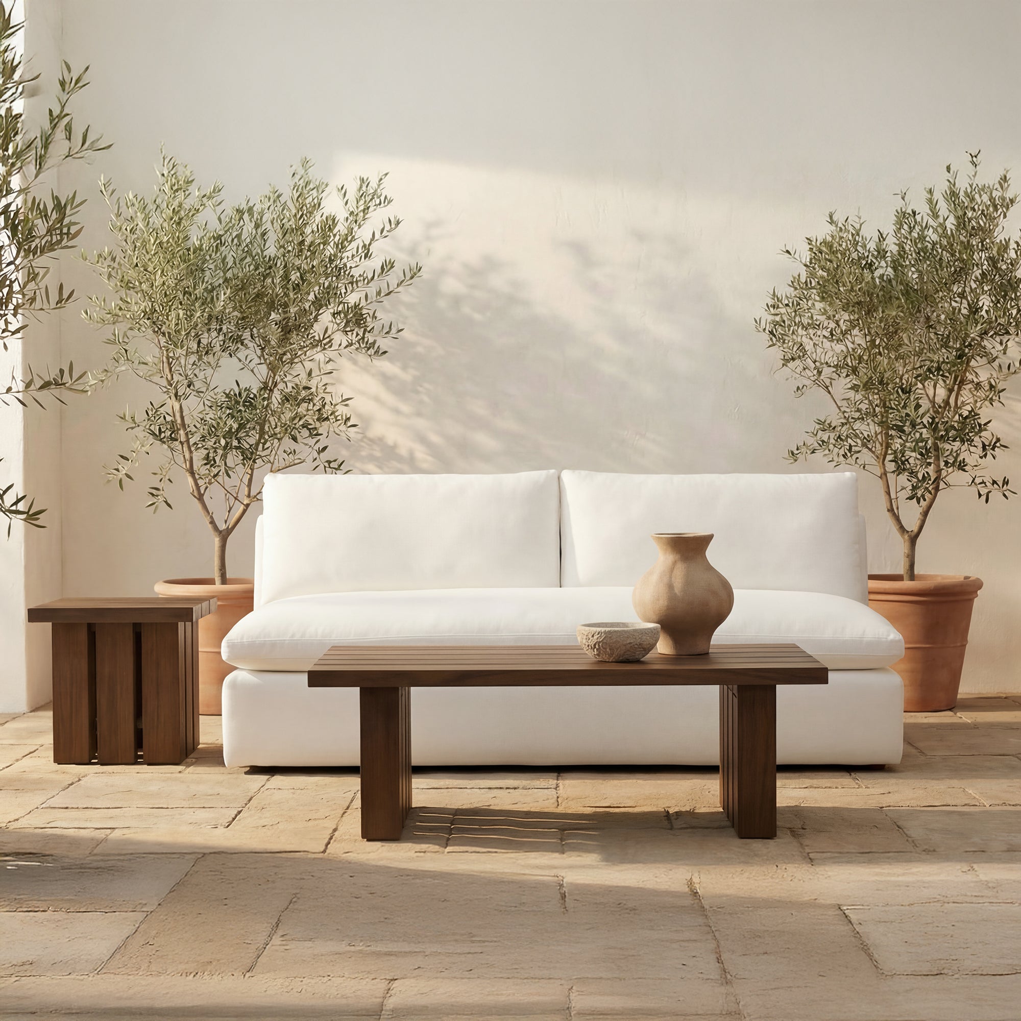 Denby Outdoor Side Table FURNITURE - outdoor table Moe's Furniture