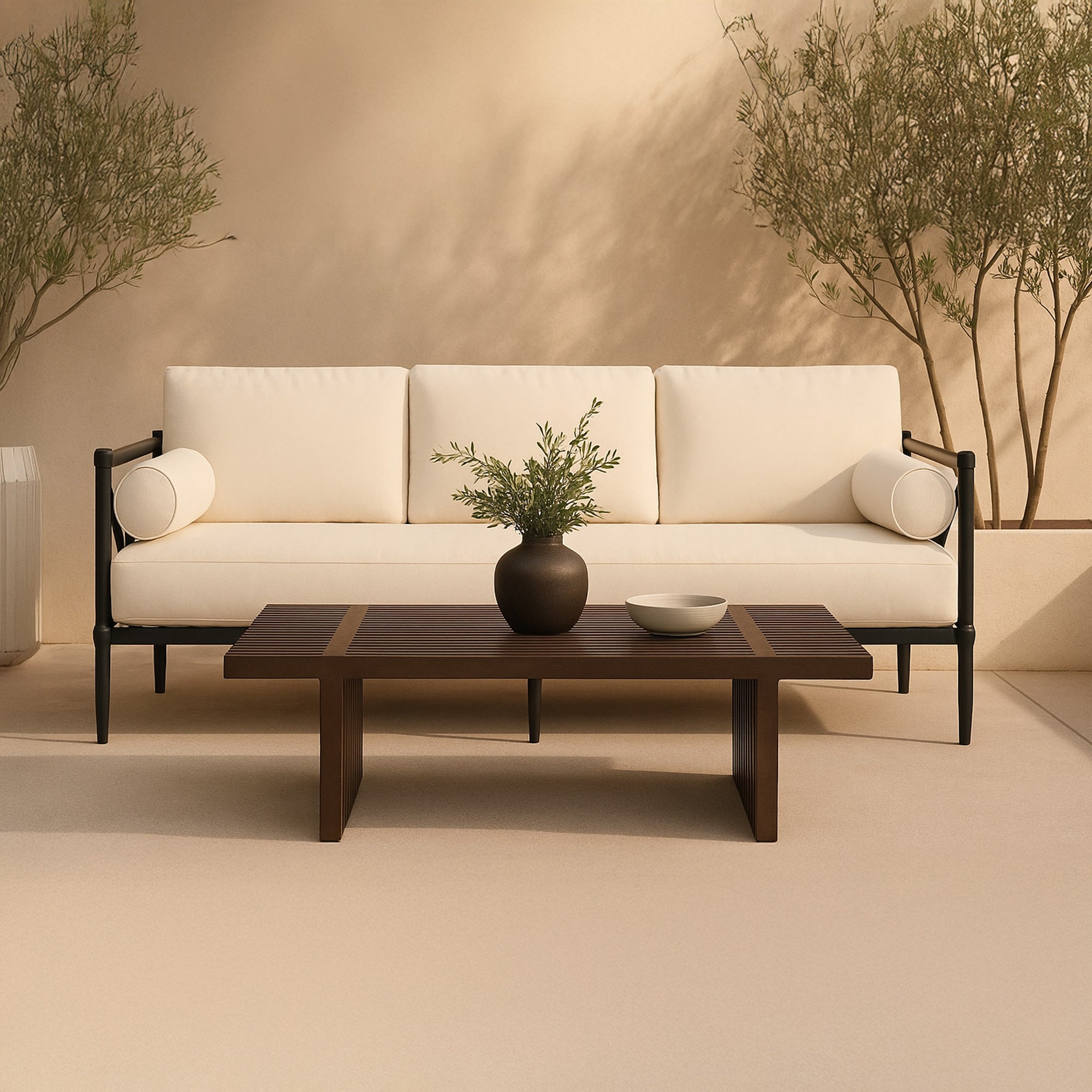 Fletcher Outdoor Coffee Table FURNITURE - outdoor table Moe's Furniture