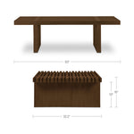 Fletcher Outdoor Coffee Table FURNITURE - outdoor table Moe's Furniture