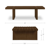Fletcher Outdoor Coffee Table FURNITURE - outdoor table Moe's Furniture