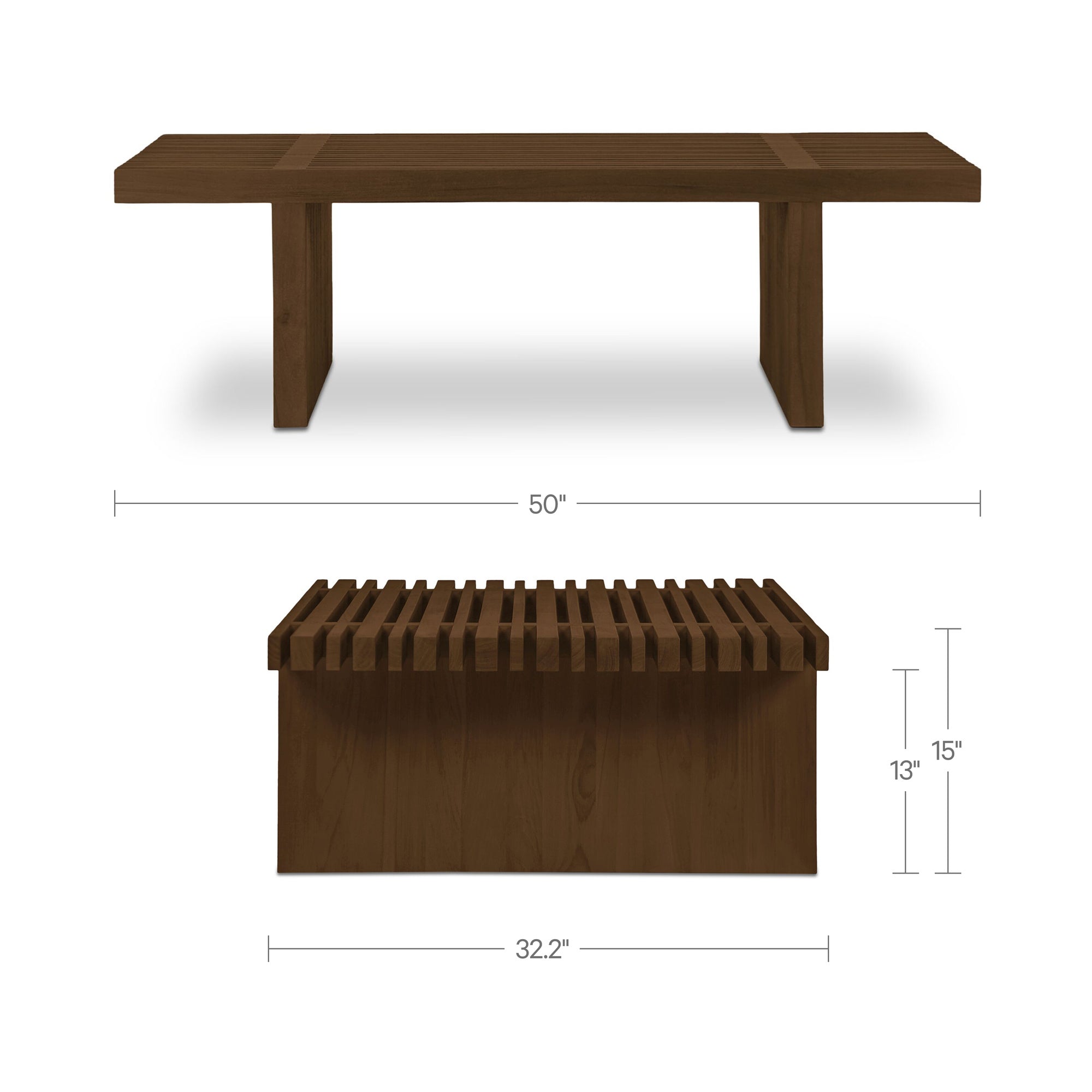 Fletcher Outdoor Coffee Table FURNITURE - outdoor table Moe's Furniture