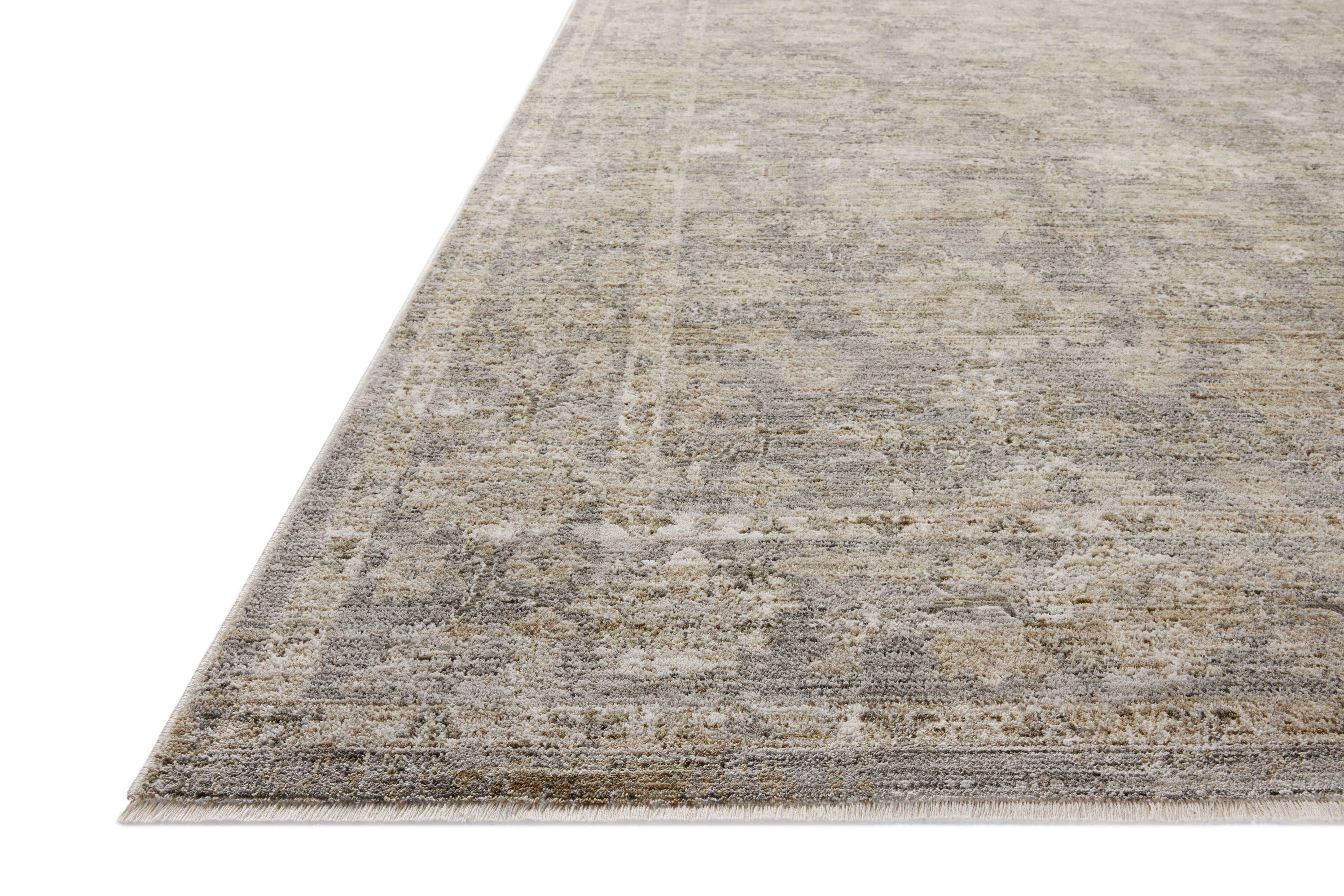 Loloi Tabitha Slate / Natural Rug 0-patterned rugs Loloi