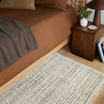 Loloi Tallulah Mist / Ivory Runner Rug RUGS - wool Loloi