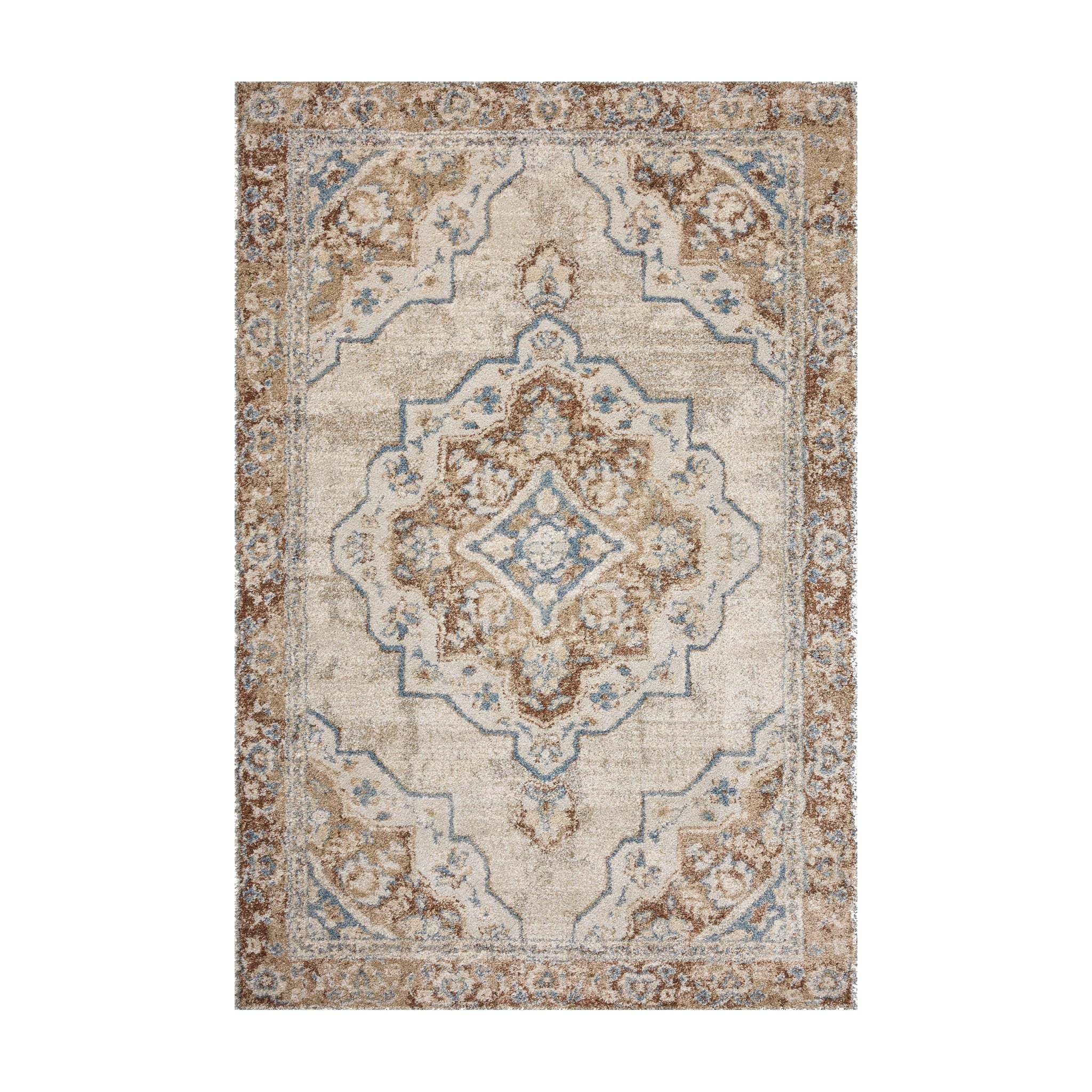 Loloi Tamryn Natural / Multi Runner Rug RUGS - synthetic Loloi 2'7" x 8'0"