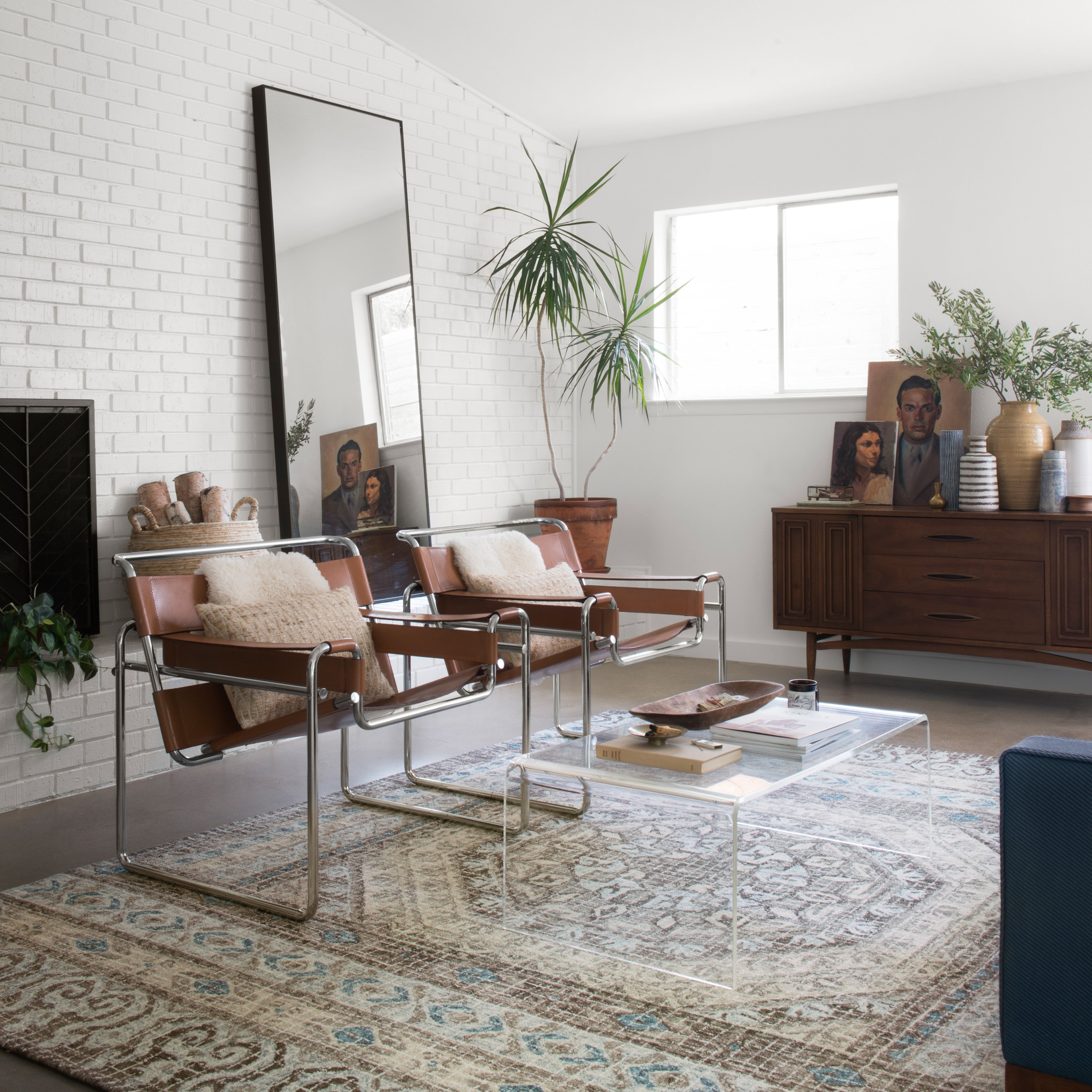 Loloi Tatum Stone / Blue Rug RUGS - wool Loloi