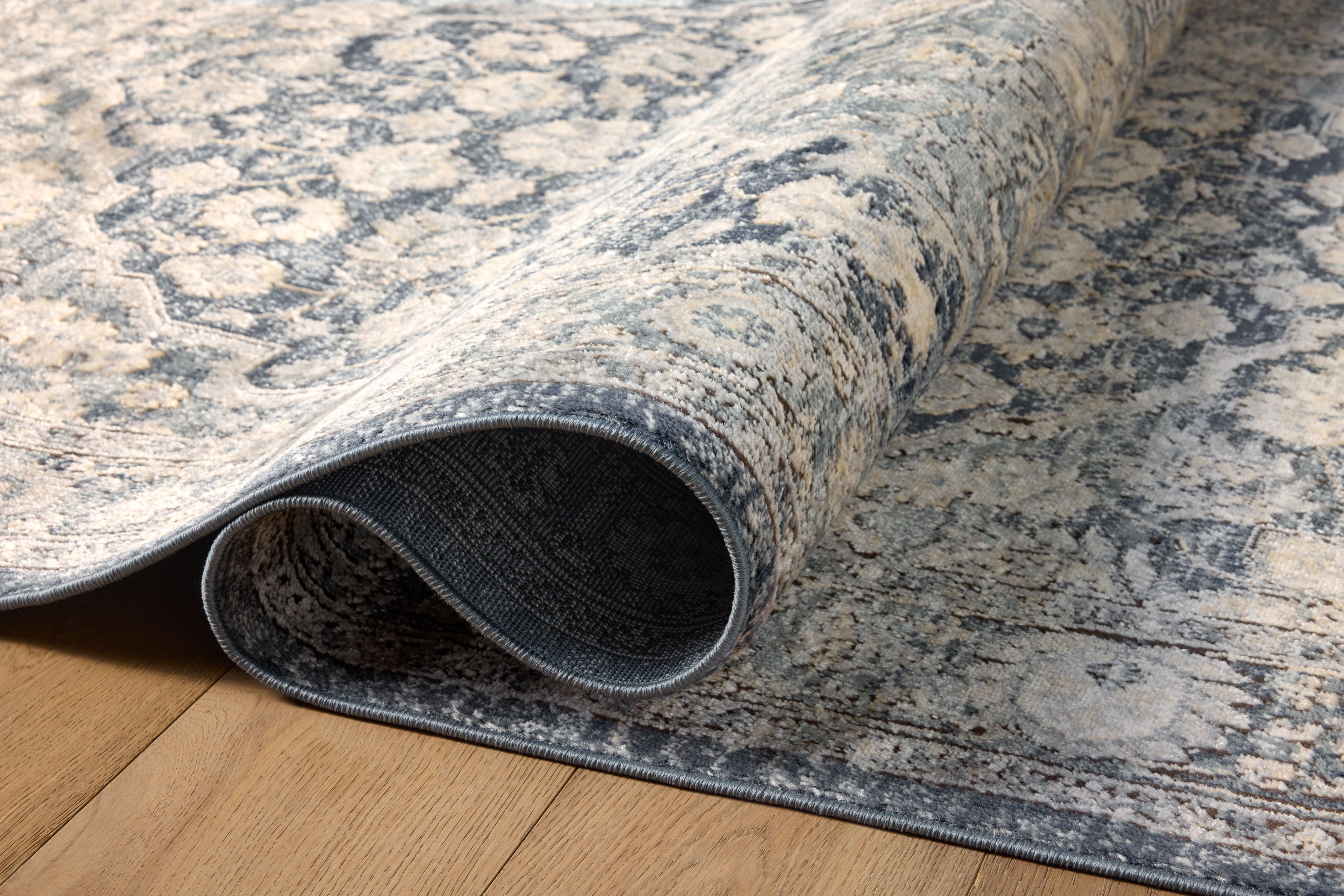 Loloi Teagan Denim / Mist Rug RUGS - patterned Loloi