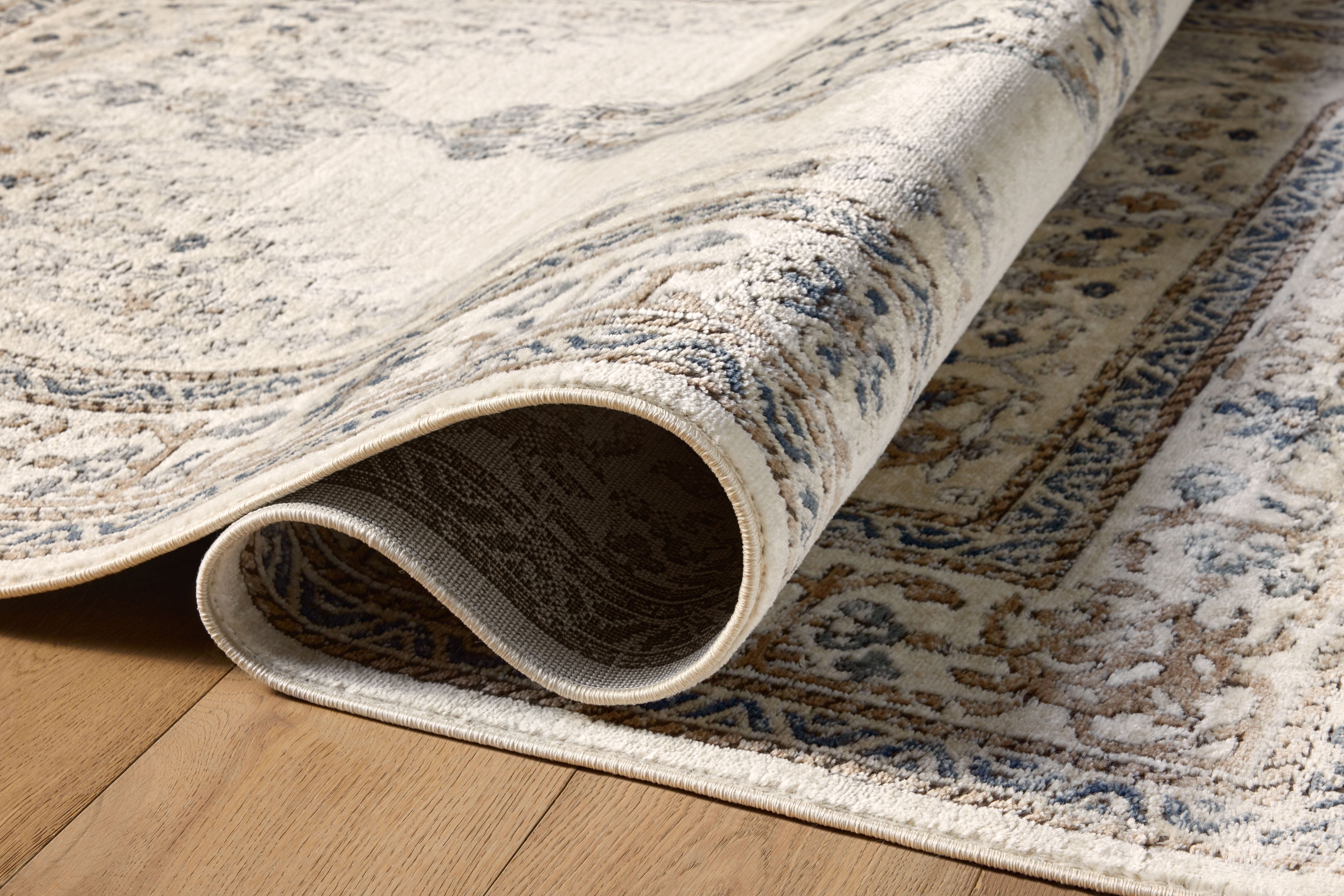 Loloi Teagan Oatmeal / Ivory Rug RUGS - patterned Loloi
