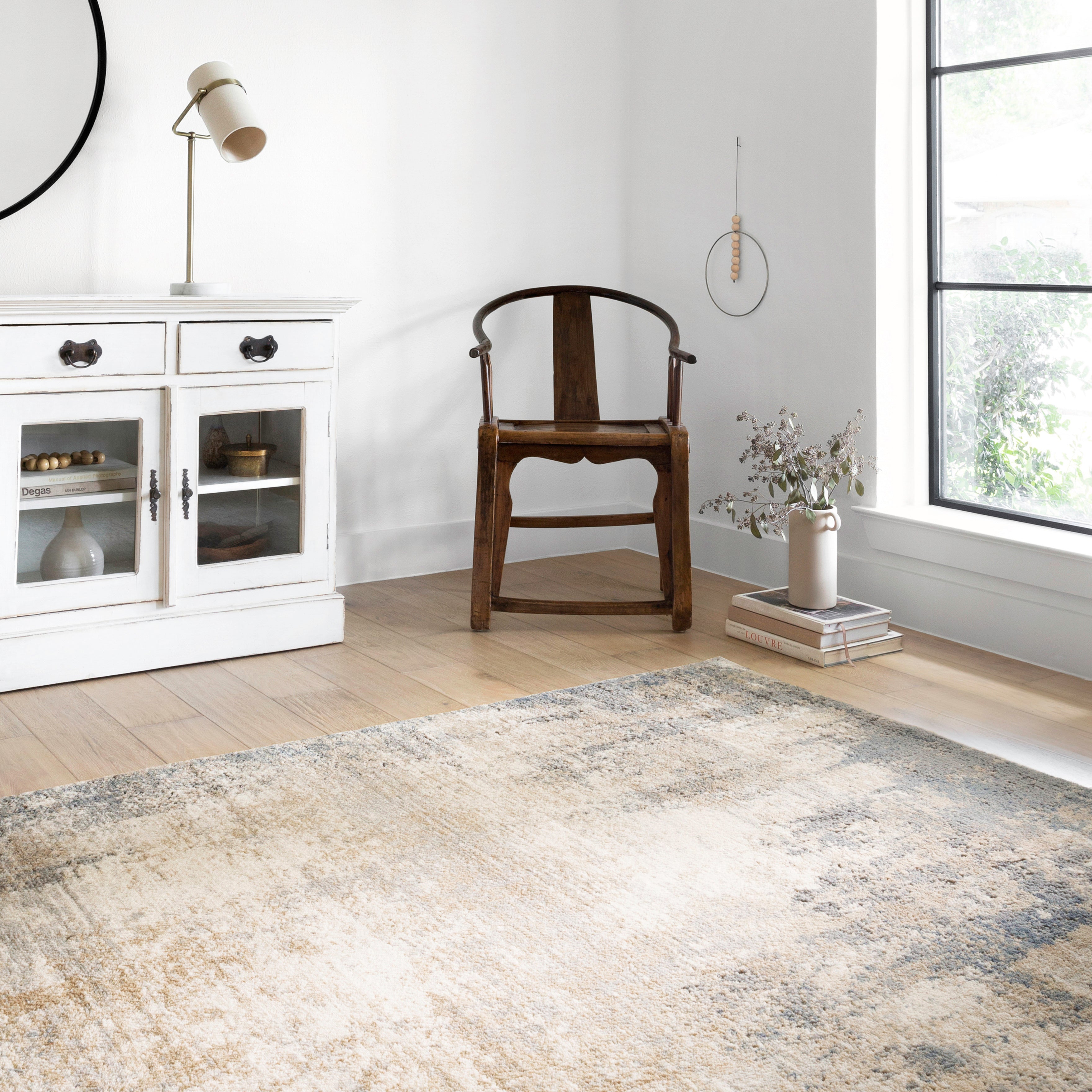 Loloi Teagan Ivory / Mist Rug RUGS - synthetic Loloi