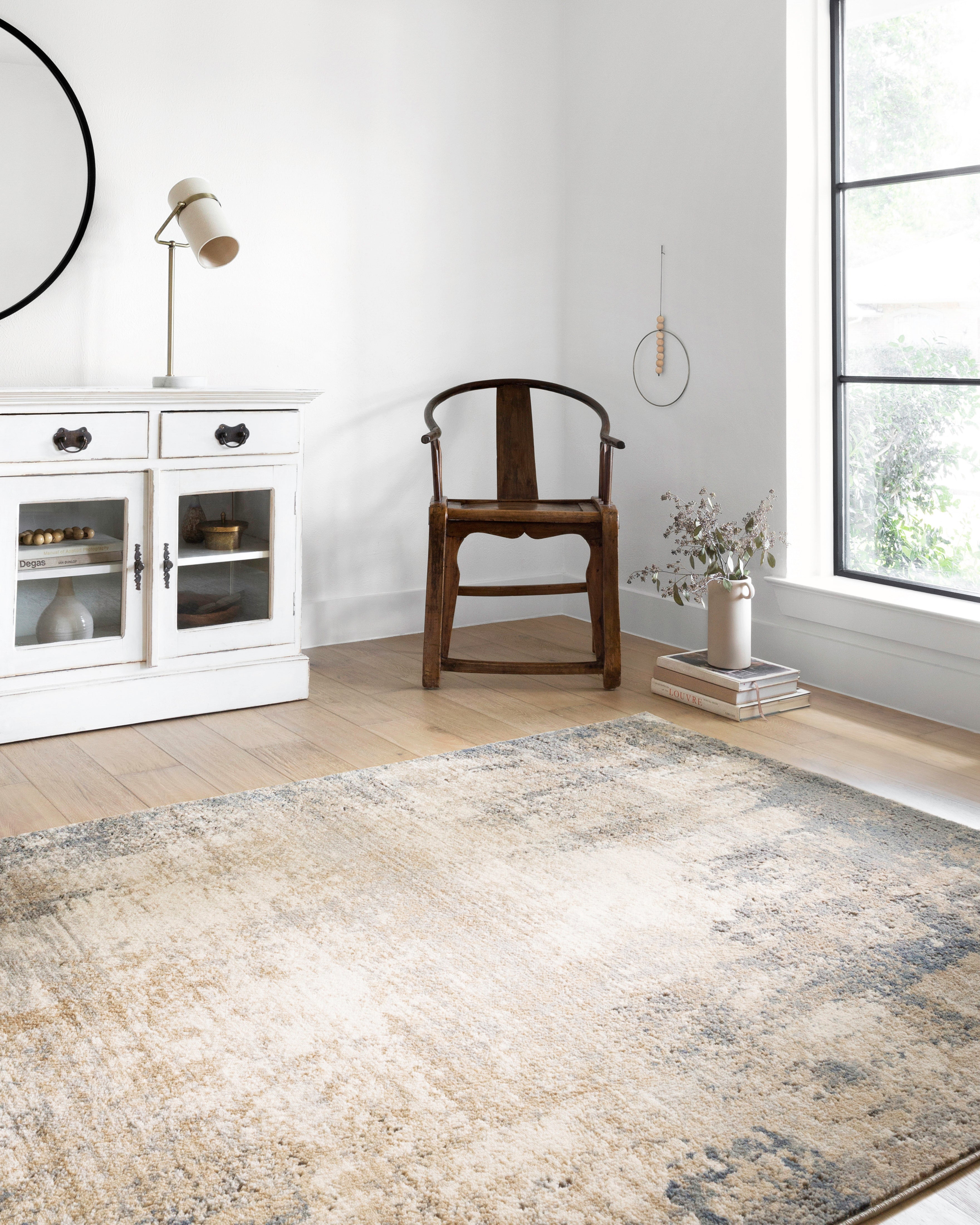 Loloi Teagan Ivory / Mist Rug RUGS - synthetic Loloi