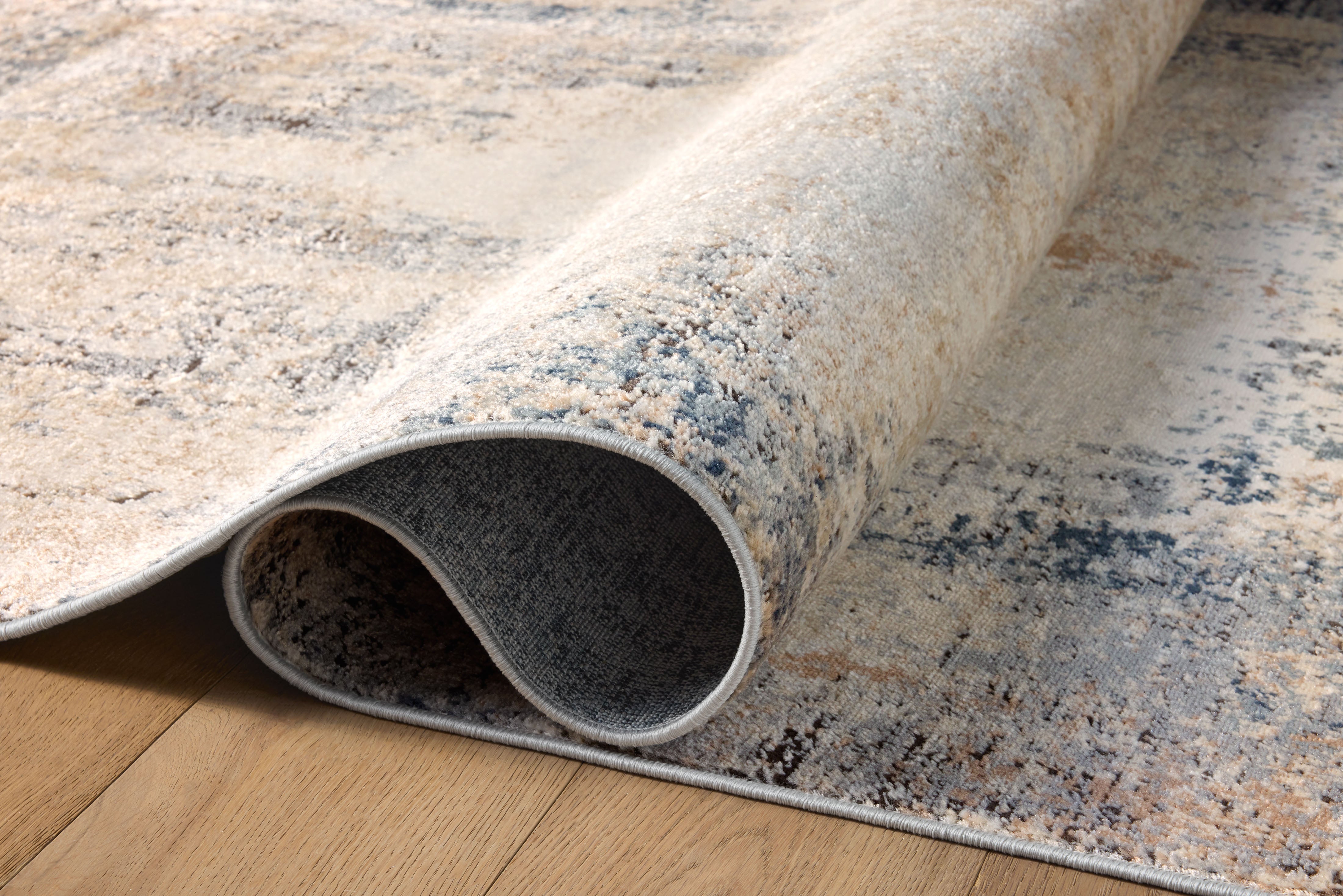 Loloi Teagan Ivory / Mist Rug RUGS - synthetic Loloi