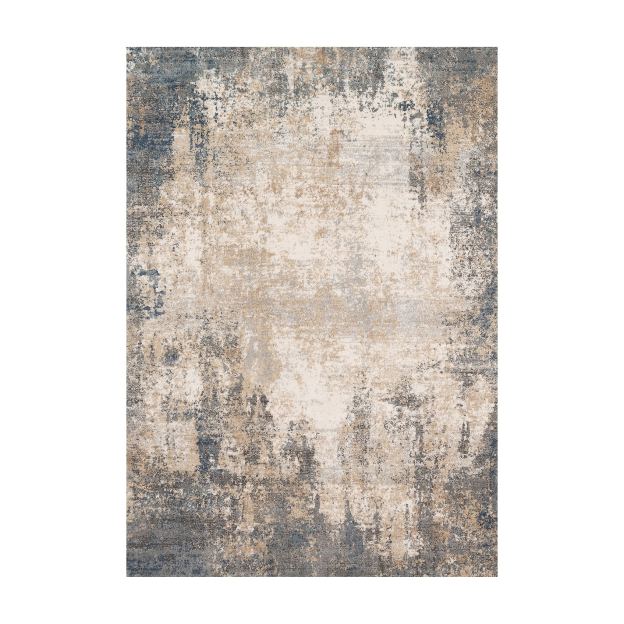 Loloi Teagan Ivory / Mist Rug RUGS - synthetic Loloi 18" x 18"