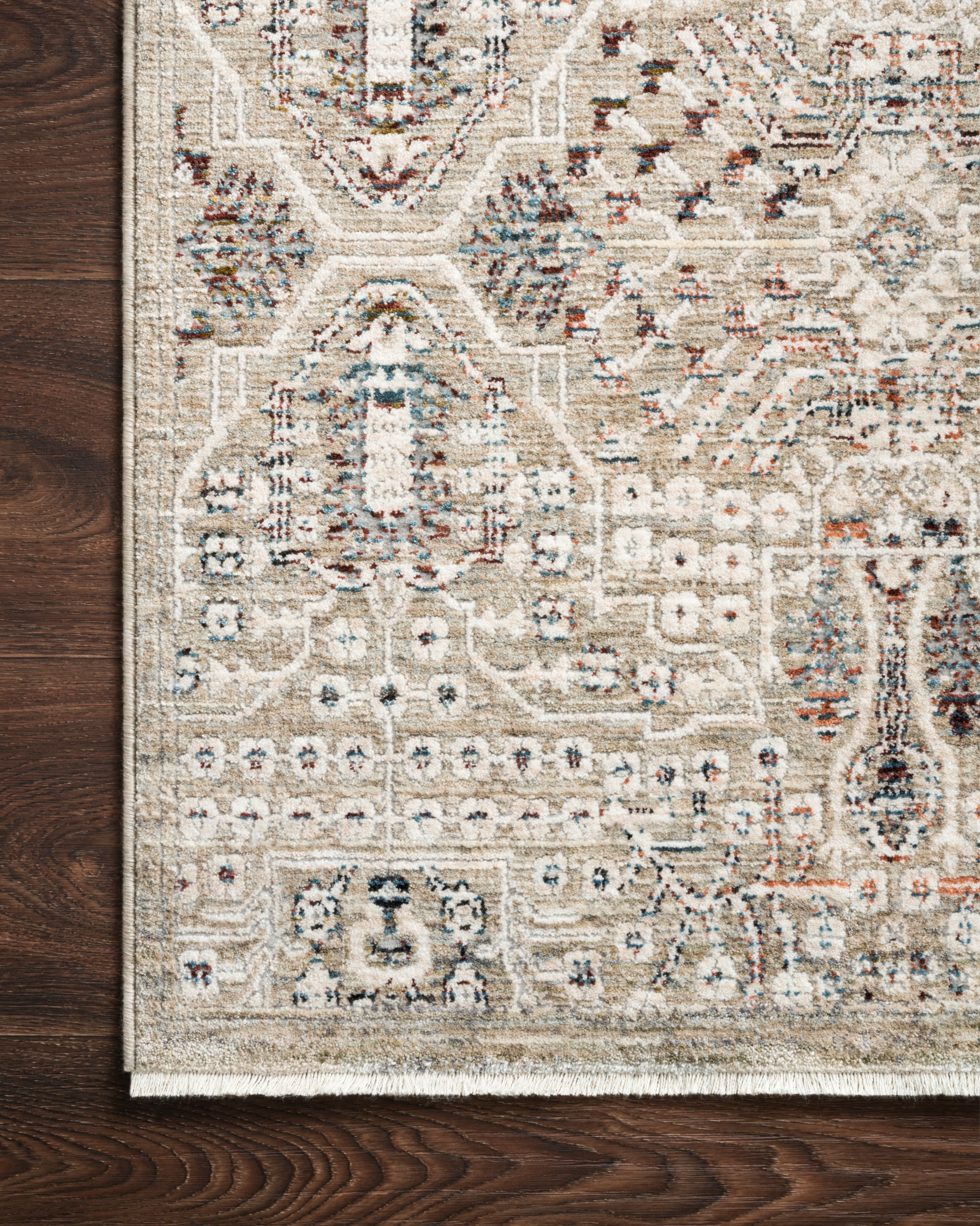 Loloi Theia Granite / Ivory Rug RUGS - synthetic Loloi