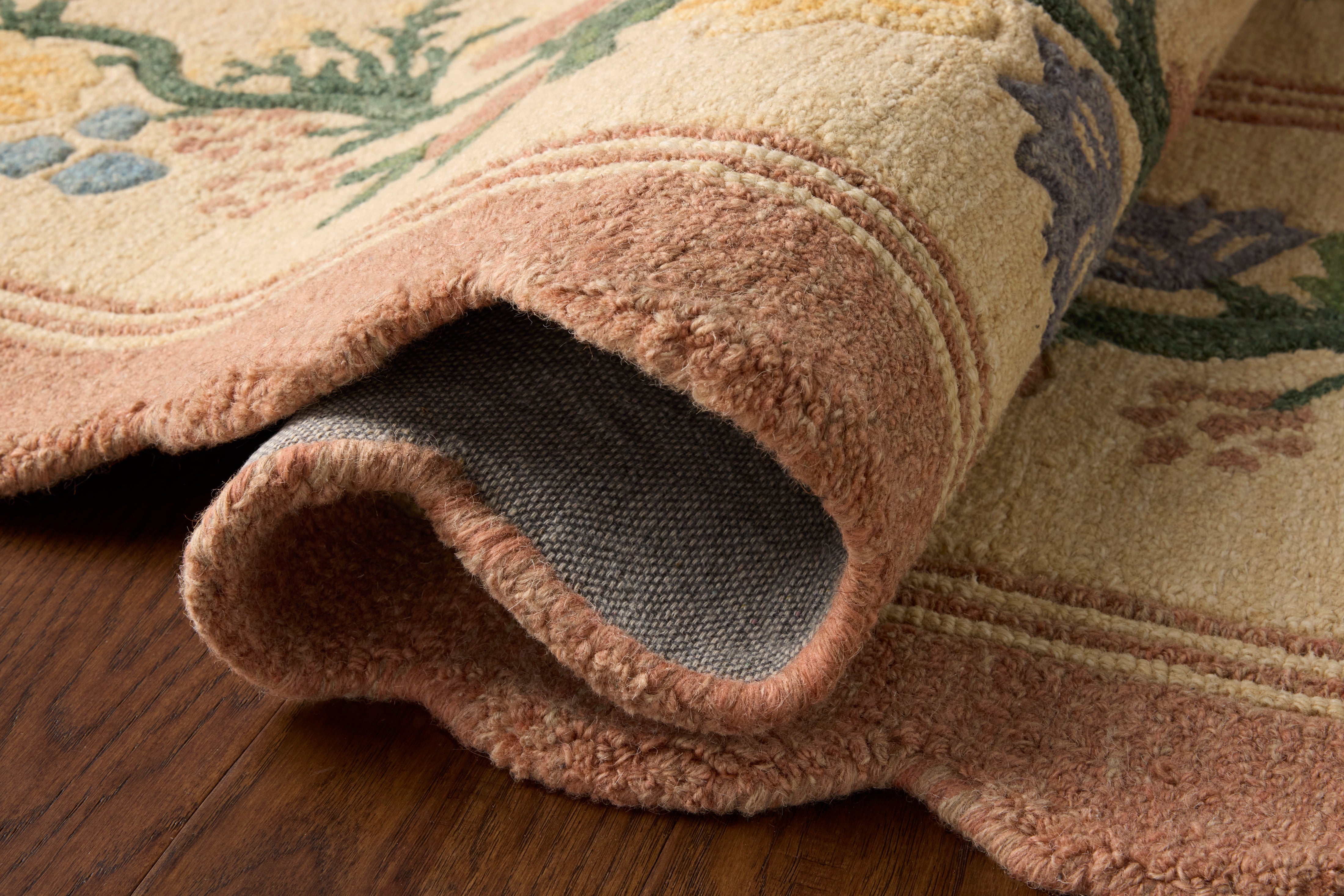 Rifle Paper Co. x Loloi Thistle Blush / Multi Rug RUGS - wool Loloi