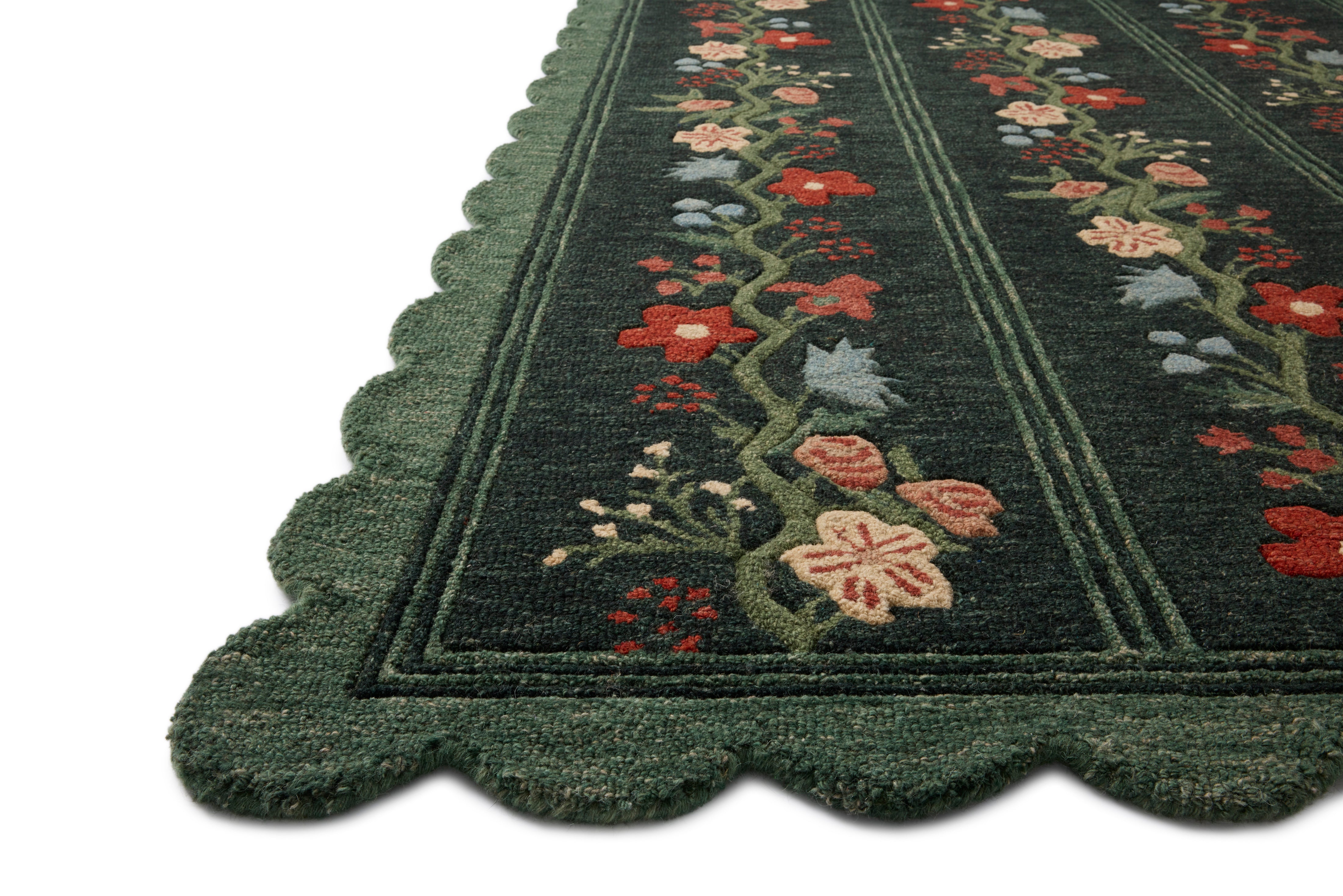 Rifle Paper Co. x Loloi Thistle Forest / Multi Rug RUGS - wool Loloi