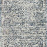 Loloi Theory Ivory / Blue Rug RUGS - synthetic Loloi