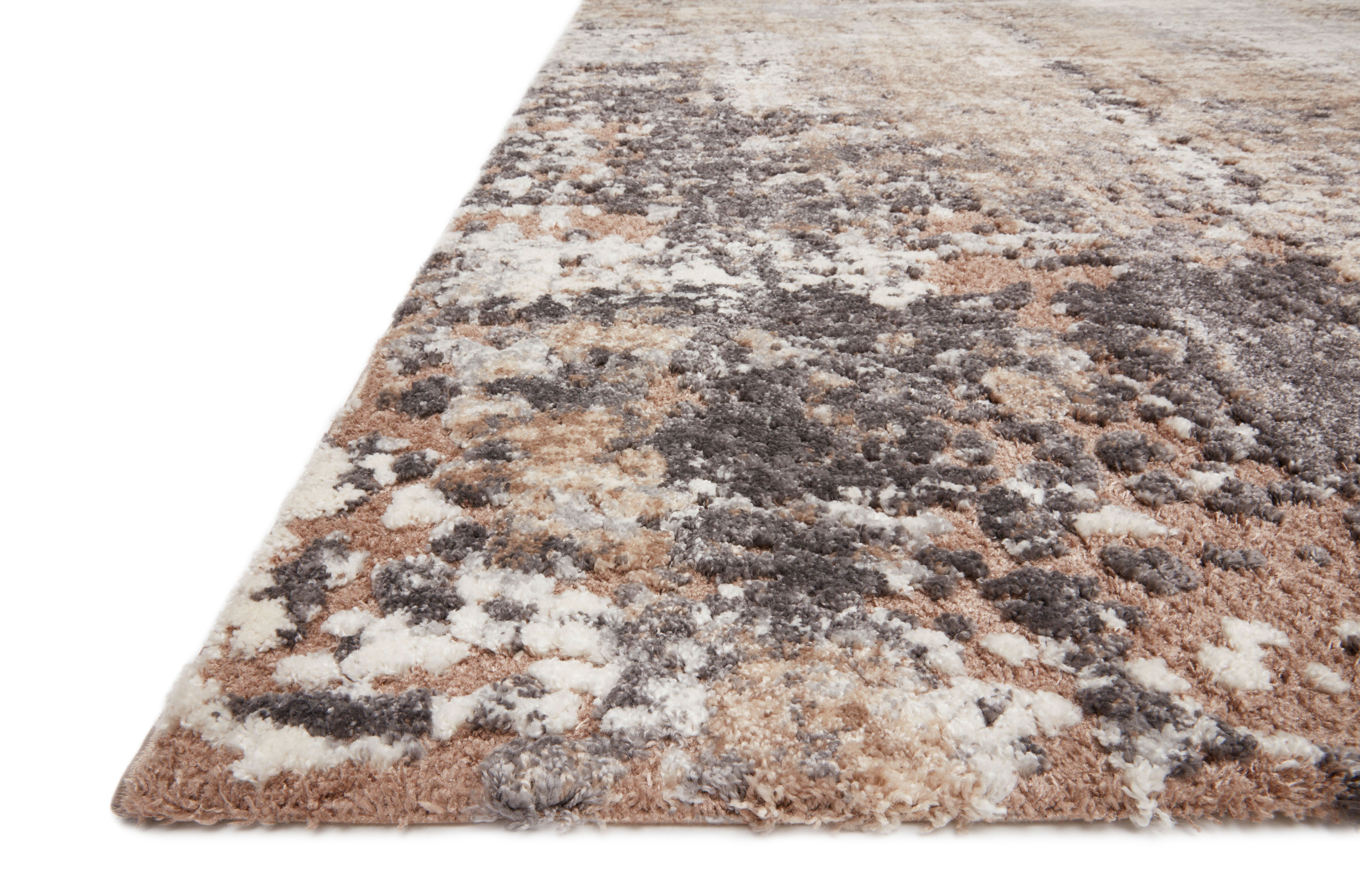 Loloi Theory Taupe / Grey Rug No.1 RUGS - synthetic Loloi