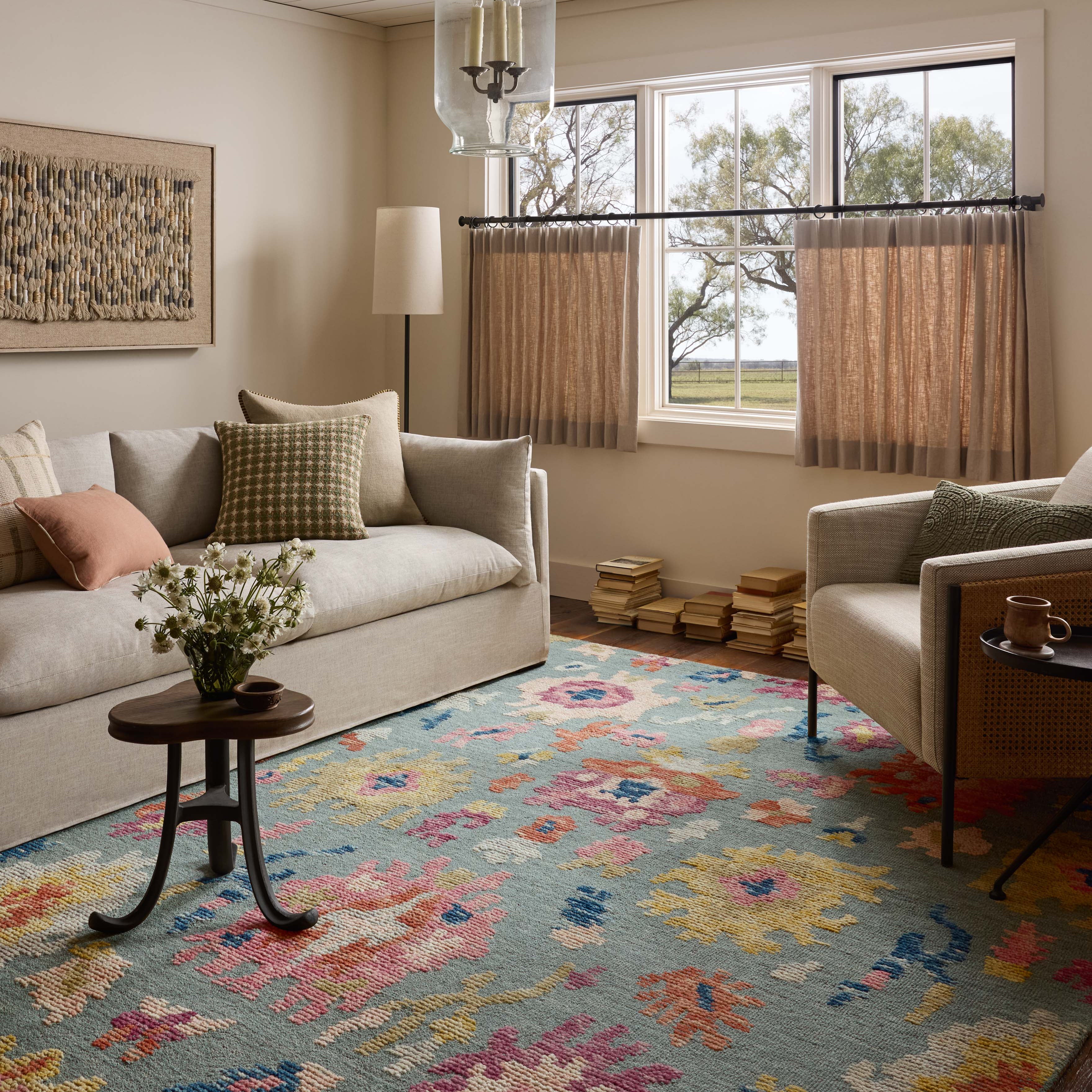 Loloi Tilly Spa / Multi Rug RUGS - wool Loloi