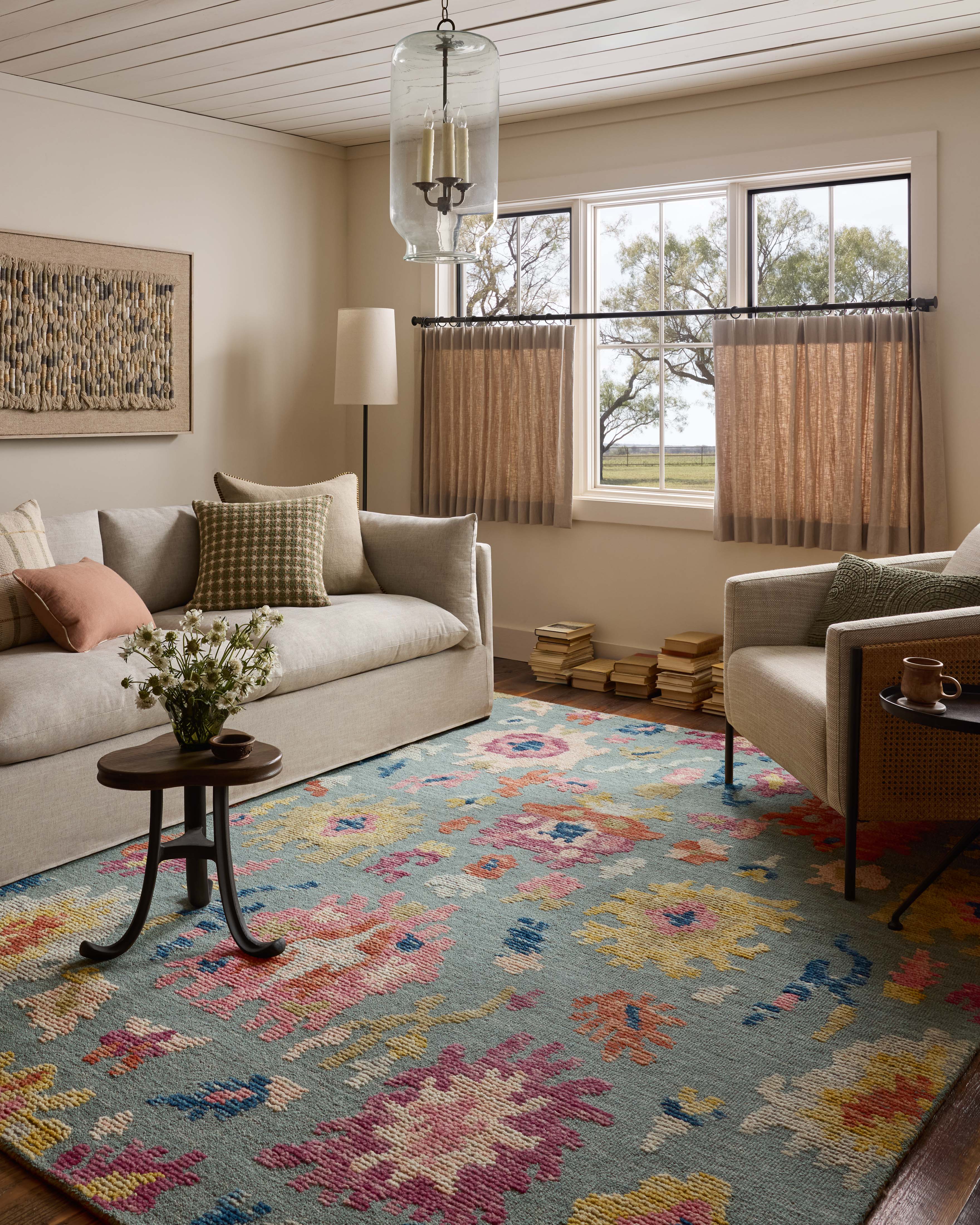 Loloi Tilly Spa / Multi Rug RUGS - wool Loloi