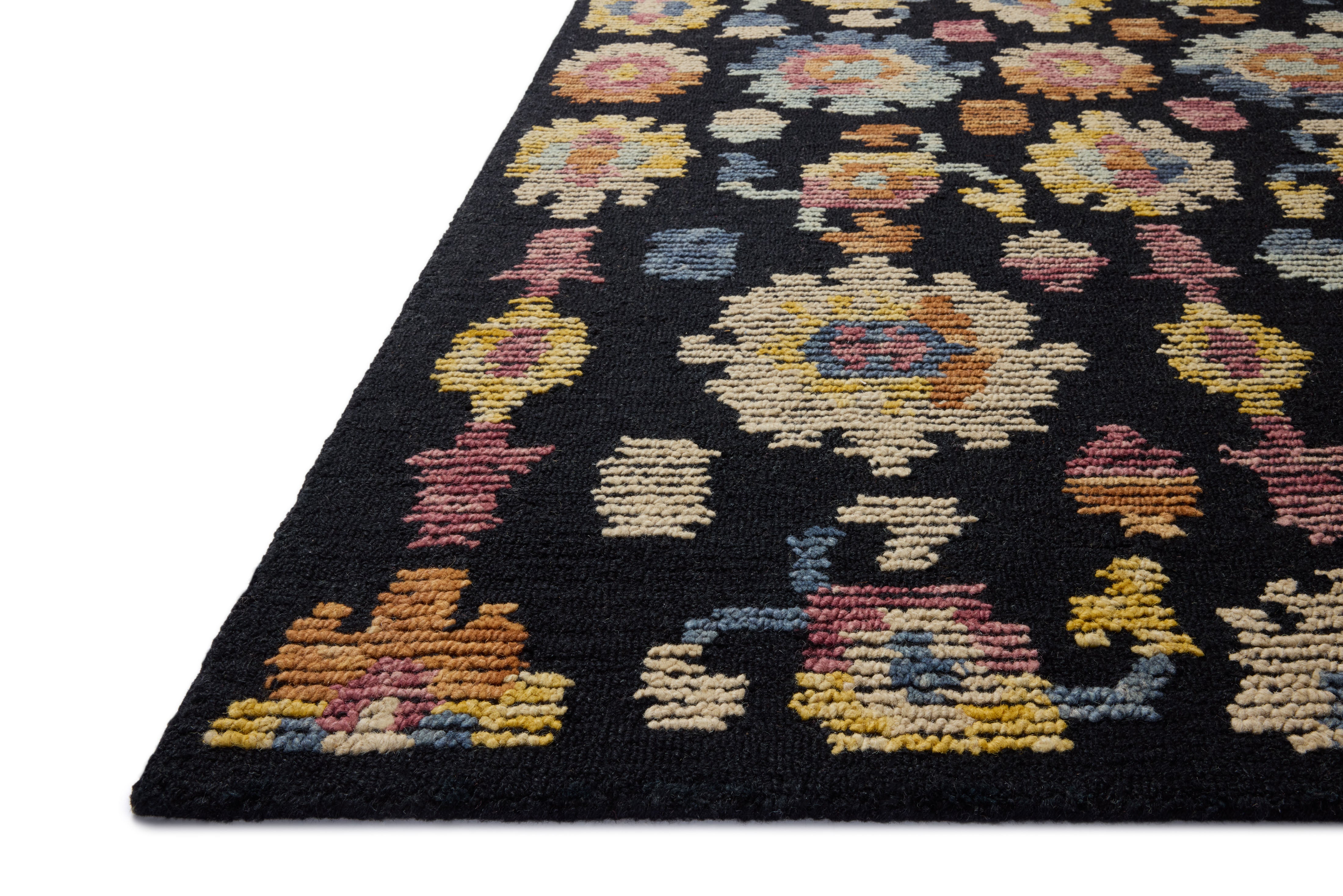 Loloi Tilly Midnight / Multi Rug RUGS - wool Loloi