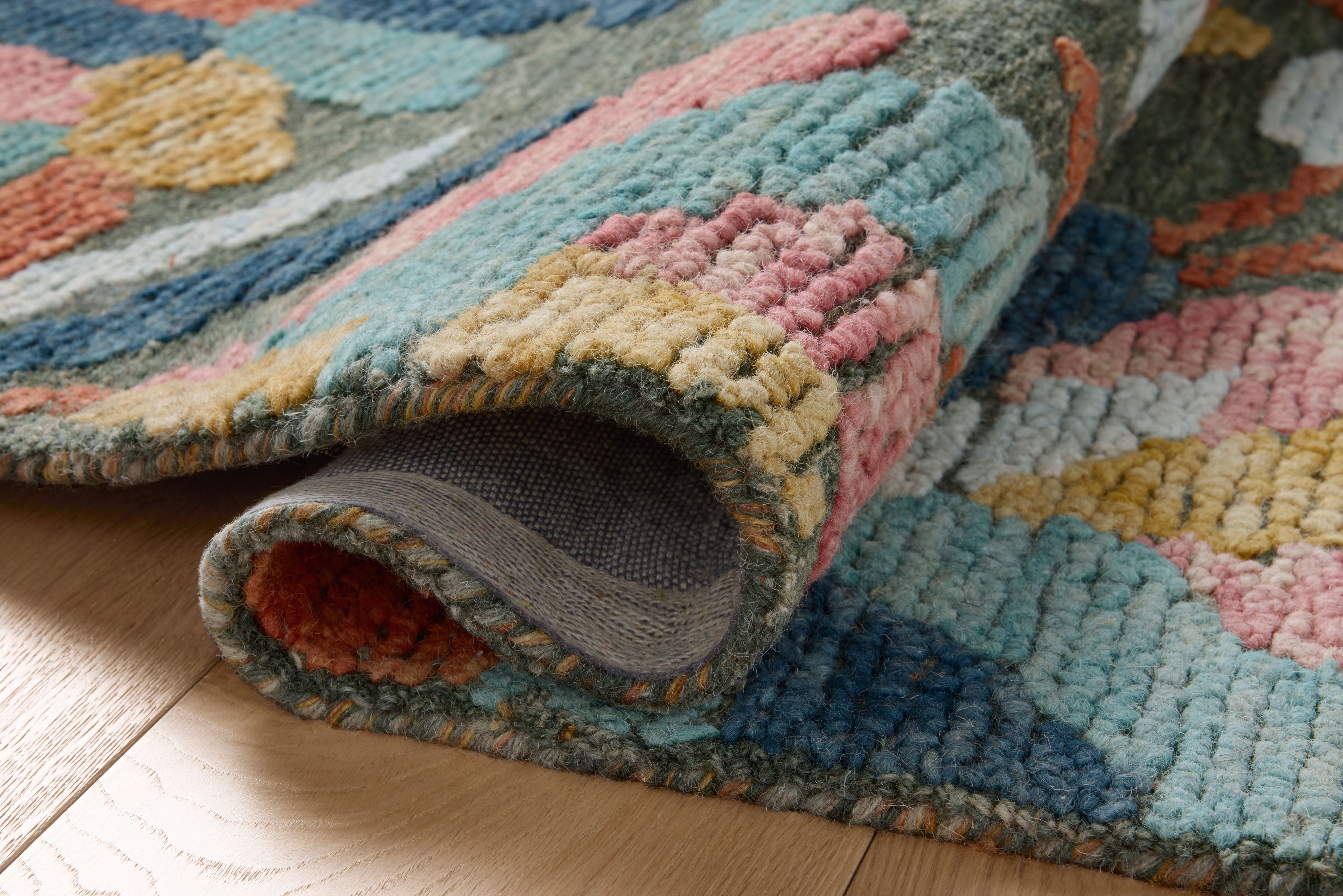 Loloi Tilly Green / Multi Rug RUGS - wool Loloi