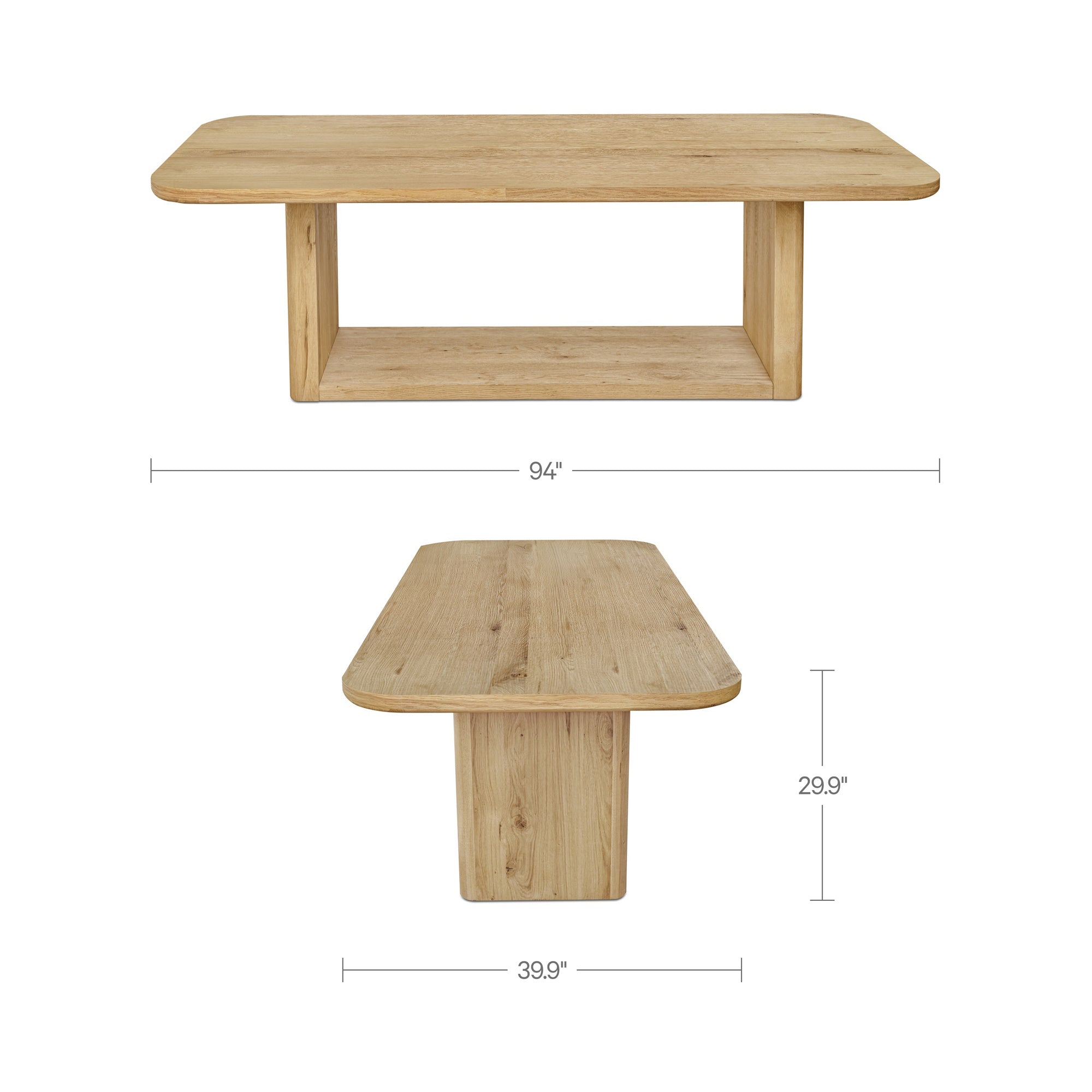 Blake Dining Table FURNITURE - dining table Moe's Furniture