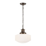 STORE FIXTURE - Milton Road Flush Mount - Antique Nickel LIGHTING - store fixture Visual Comfort - Signature