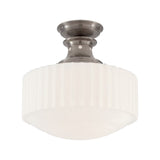 STORE FIXTURE - Milton Road Flush Mount - Antique Nickel LIGHTING - store fixture Visual Comfort - Signature