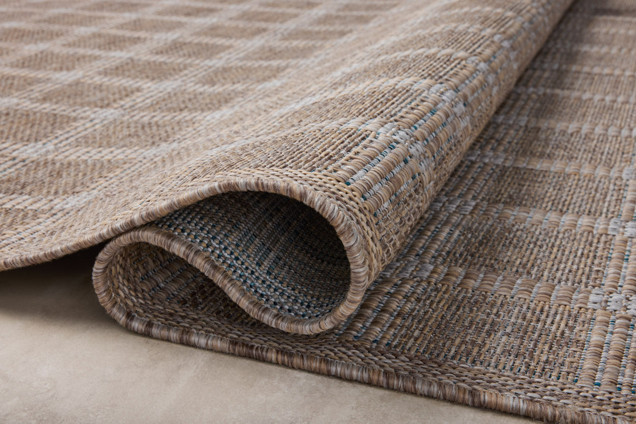 Amber Lewis x Loloi Topanga Natural / Bone Rug 5-Rugs - indoor/outdoor Loloi