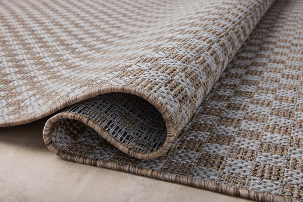 Amber Lewis x Loloi Topanga Natural / Silver Rug 5-Rugs - indoor/outdoor Loloi