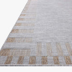 Amber Lewis x Loloi Topanga Silver / Natural Rug 5-Rugs - indoor/outdoor Loloi