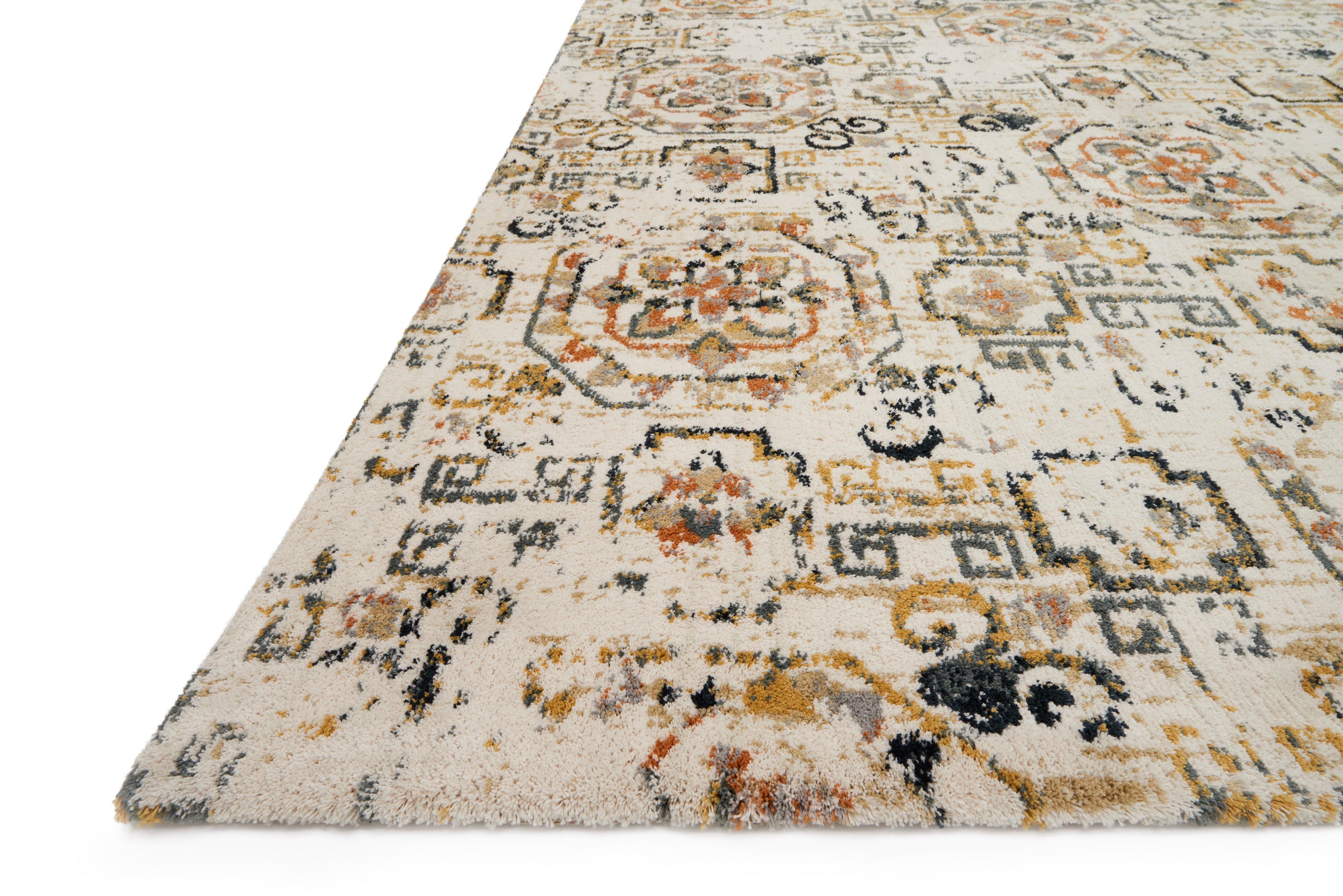 Loloi Torrance Ivory / Taupe Rug RUGS - synthetic Loloi