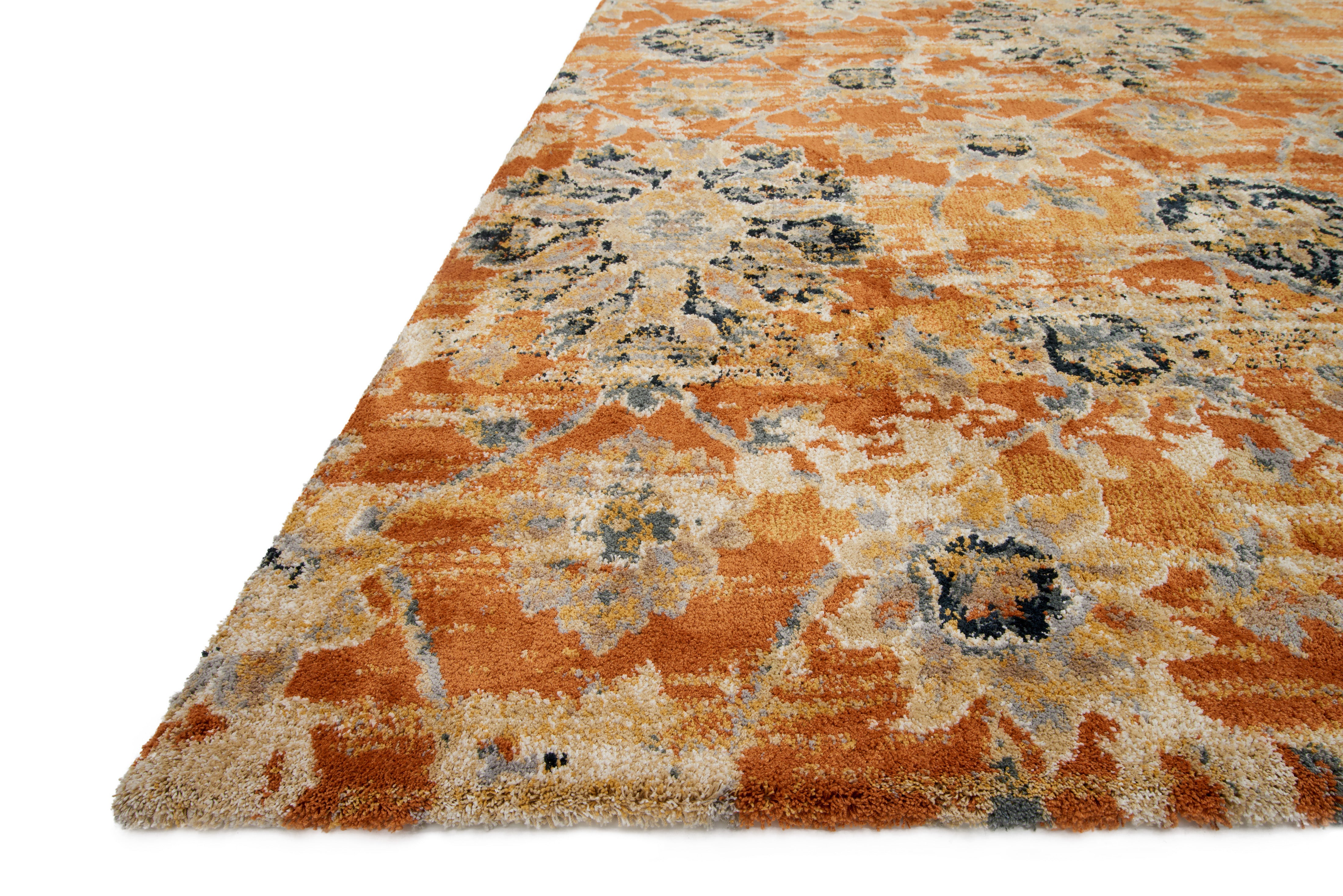 Loloi Torrance Rust Rug RUGS - synthetic Loloi